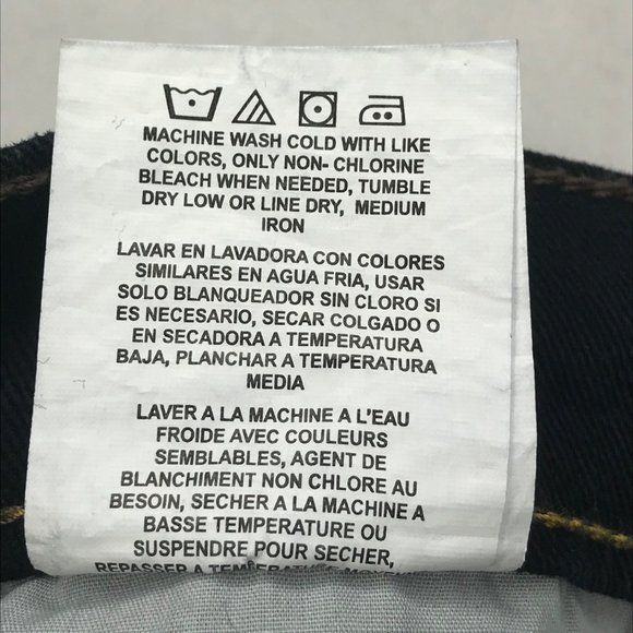 Wrangler Men's 34x34 Straight Fit Blue Jeans New With Tags - Picture 6 of 14